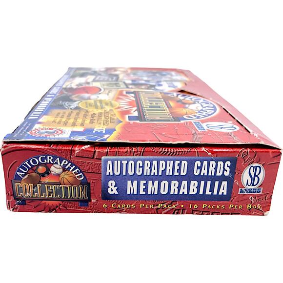 1996 Score Board Autographed Collection Card Box Display *No Packs* - Picture 8 of 11